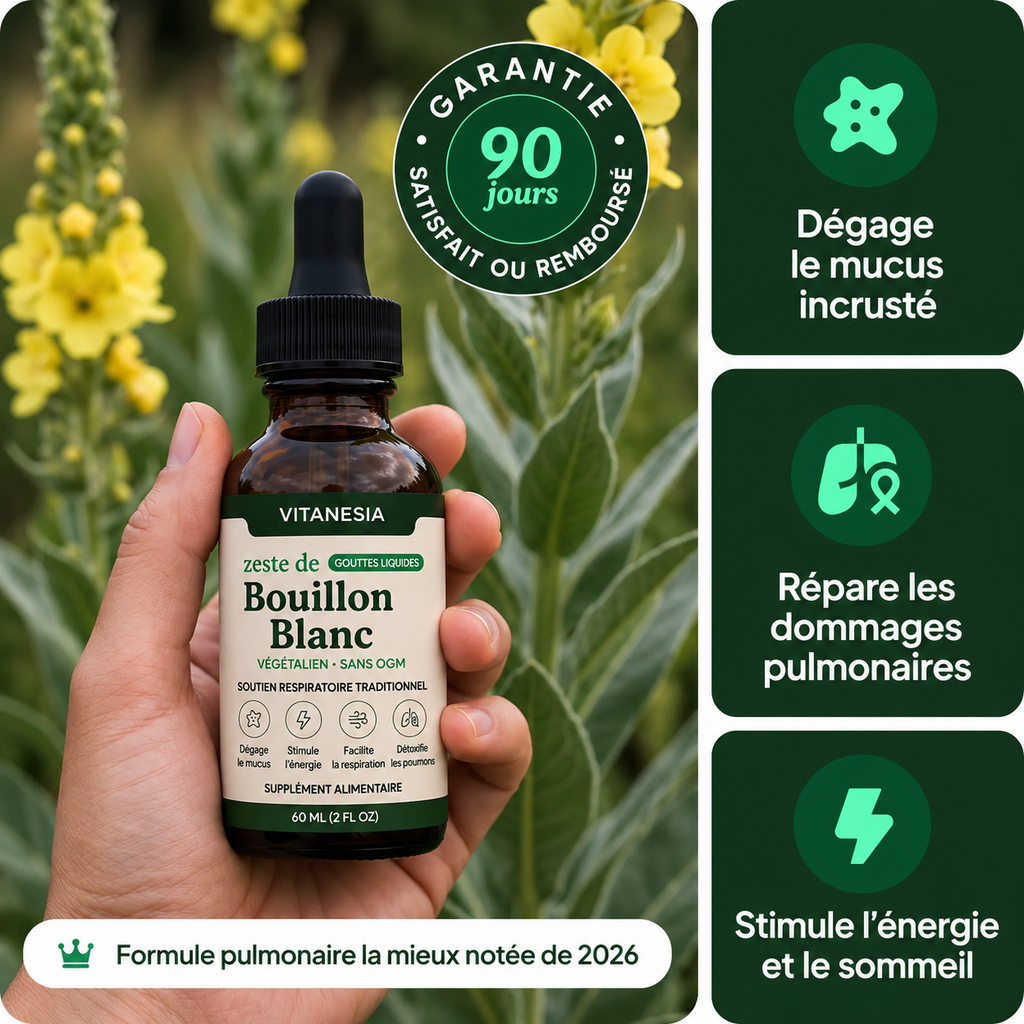 Gouttes de Bouillon Blanc Vitanesia